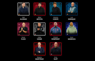  رونمایی از 10 نامزد جایزه بهترین سرمربی گلوب ساکر 2025؛ برنده مشخص است؟