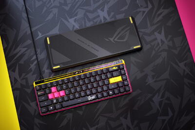  کیبورد گیمینگ ایسوس ویژه قهرمان CS2 عرضه شد