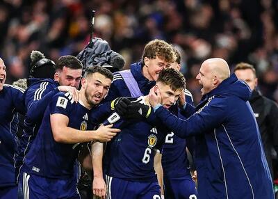  اسکاتلند با گل‌های شگفت‌انگیز به جام جهانی رفت