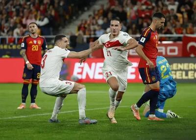  اسپانیا 2-2 ترکیه: پرشورهای نترس مونتلا سربلند شدند