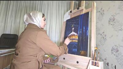  هنر، پل گذر از رنج مهاجرت؛ روایت زن افغانستانی که هویت خود را در آغوش فرهنگ ایران یافت + فیلم