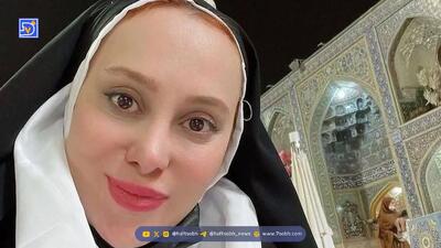  عکس روز | سلفی پاییزه آرام و بابک عروس و داماد جدید این روزها