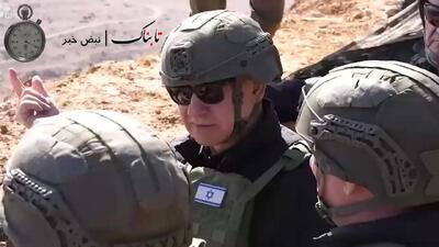  بازدید نتانیاهو از سوریه/فیلم