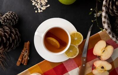  طرز تهیه دمنوش با نارنگی و سیب ؛ نوشیدنی ساده پاییزی