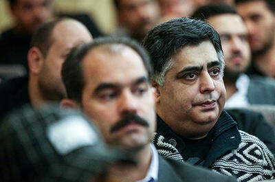  یک فریم نوستالژیک از رضا شفیعی‌جم و اصغر فرهادی در ۱۳۸۱