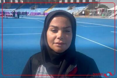  زهرا کرم زاده مربی تیم پارادوومیدانی : از برافراشته شدن پرچم ایران در بازی‌های کشورهای اسلامی در رشته پارادوومیدانی خوشحال هستیم