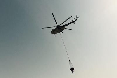  افزایش بالگردهای اطفای حریق جنگل های الیت به ۵ فروند