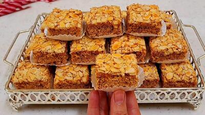  شیرینی ده دقیقه ای: بدون تخم مرغ، بدون روغن، با مواد اولیه ساده