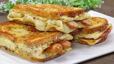  طرز تهیه یک صبحانه جدید با سوسیس و تخم مرغ در عرض ۱۵ دقیقه !