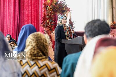  تصاویر جدید از همسر عباس عراقچی در بازارچه دیپلماتیک وزارت امور خارجه