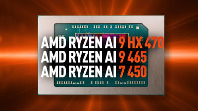  مشخصات پردازنده‌های AMD Ryzen AI 7 450 و Ryzen AI 9 465 افشا شد