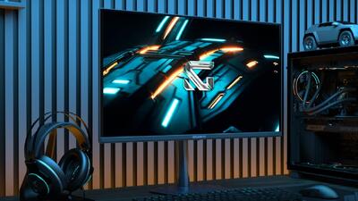  گیگابایت از مانیتور گیمینگ QD-OLED با نرخ تازه‌سازی 240 هرتز رونمایی کرد