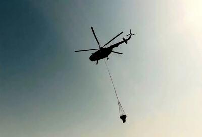  افزایش بالگردهای اطفای حریق جنگل‌های الیت به ۵ فروند