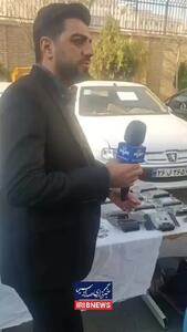  گروه سارقان مسلح خودرو متلاشی شد + فیلم