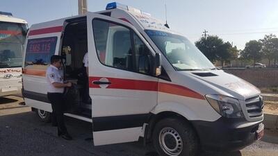  سارقان به آمبولانس هم رحم نکردند