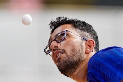  پیروزی متقدرانه فرزاد چراغی مقابل پینگ پنگ باز برزیلی