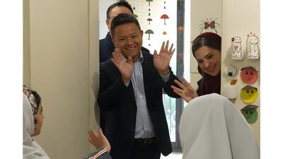  بازدید لوکانو از مدرسه صبح رویش