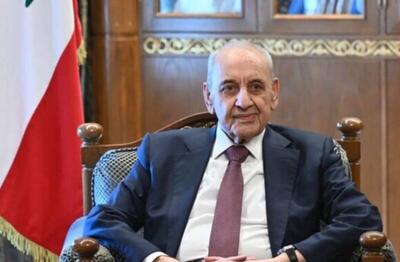  تأکید رئیس پارلمان لبنان بر اهمیت استقلال و تعهد ملی