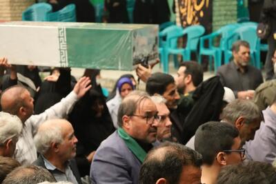  مهمان‌نوازی مردم نطنز از پیکر مطهر سه شهید گمنام
