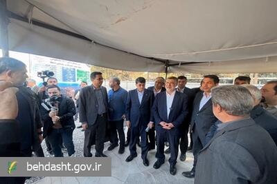  روند احداث بیمارستان شهید حاج قاسم سلیمانی بررسی شد