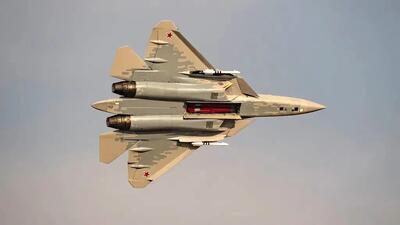  Su-57E؛ پیشرفته‌ترین جنگنده روسیه رونمایی شد + فیلم