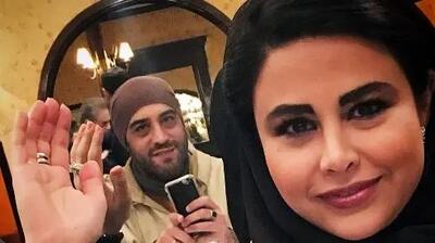  فیلم / یاسمینا باهر: من عاشق امیریل شدم .../ قد بلندش من رو جذب خودش کرد .../ صحنه خواستگاری امیریل ارجمند جلوی دوربین و پاسخ بله پر از طنازی عروس خانم ...