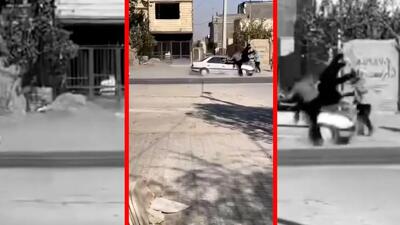  فیلم وحشتناک از کوبیدن یک پژو به گروهی مرد و زن در نوبهار مشهد / مهریه یک زن فاجعه به بار آورد
