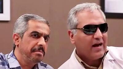  فیلم /  انیمیشن سکانس غش خنده  جواد رضویان با مهران مدیری و ... در سریال درحاشیه