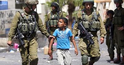  نهادهای فلسطینی: اسرائیل بیش از ۱۶۳۰ کودک را از آغاز جنگ بازداشت کرده است