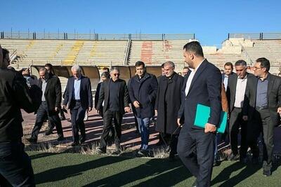  وعده وزیر ورزش برای تکمیل مجموعه ورزشی علی دایی