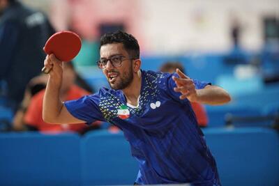  پیروزی فرزاد چراغی مقابل پینگ پنگ باز برزیلی