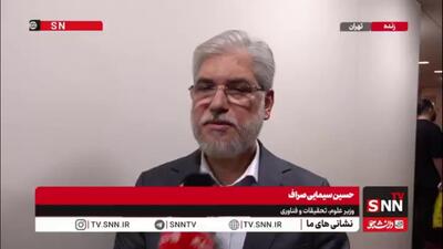  وزیر علوم: دانشجویان بسیار آگاه‌اند و نظرات خوبی دارند که در برنامه‌ریزی‌هایمان استفاده می‌کنیم/ بسیج نیرویی مؤثر در دفاع از انقلاب است