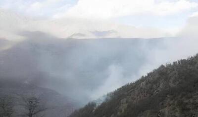  اعزام هواپیمای ایلوشن برای مهار آتش‌سوزی چالوس