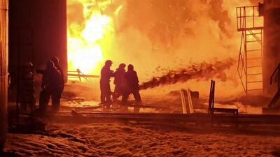  انفجار و آتش‌سوزی در تاسیسات نفتی در ونزوئلا