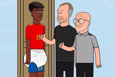  ستارگان دنیای فوتبال آماده جام جهانی می‌شوند / انیمیشن بلیچر ریپورت