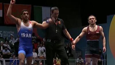  مدال طلای عموزاد در در وزن 65 کیلوگرم