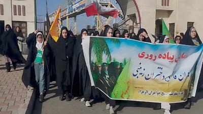  همایش پیاده روی مادران فاطمی دختران زینبی در مرند