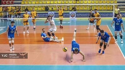  لیگ برتر والیبال / شهداب یزد - استقلال گنبد