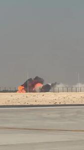  سقوط وحشتناک هواپیمای هندی امروز