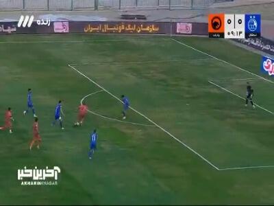  گل اول پادیاب خلخال به استقلال رو شوت دیدنی فریبرز یوسفی در دقیقه 10