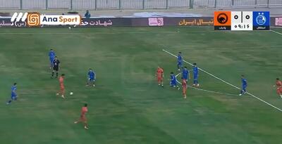  گل اول پادیاب خلخال به استقلال (فیلم)