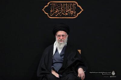  نوحه‌‌خوانی متفاوت حدادیان در حضور رهبر انقلاب