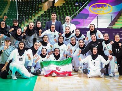  درخشش هندبال بانوان ایران با حمایت ایرانسل