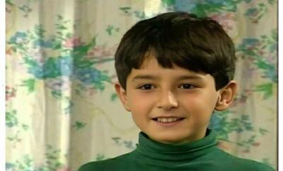  تاریخ امروز چهره‌ها | تغییر چهره امیر محمد زاده بازیگر دنیای شیرین بعد از ۲۶سال در سن ۳۴سالگی