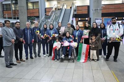  سه گروه ورزشی ایران وارد تهران شدند