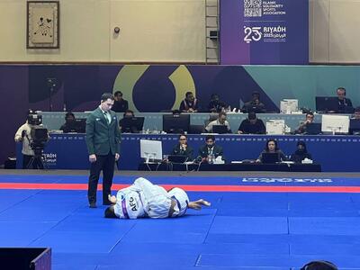  بازی‌های کشور‌های اسلامی/شکست ملی پوش ایران مقابل جوجیتسو کار افغانستان 