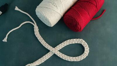  ایده خلاقانه با طناب مکرومه برای ساخت زیر لیوانی!