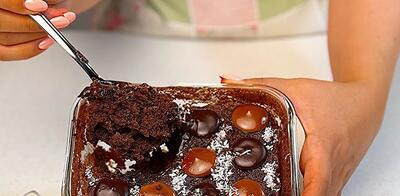  کیک شکلاتی فقط در ۵ دقیقه؟ / بدون فر و همزن فقط جادو