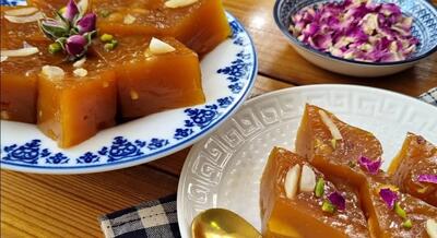  طرز تهیه آسونترین حلوا مسقطی خانگی بانکات مهم!