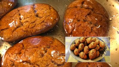  آموزش تهیه ملوماکارونا، شیرینی سنتی یونانی با عطر پرتقال